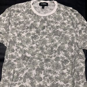 Express Men’s Floral Short Sleeve T-Shirt